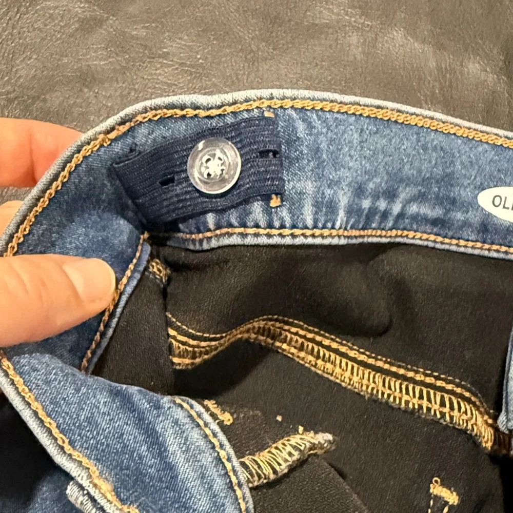 Old Navy Kids Blue Denim-Style Leggings